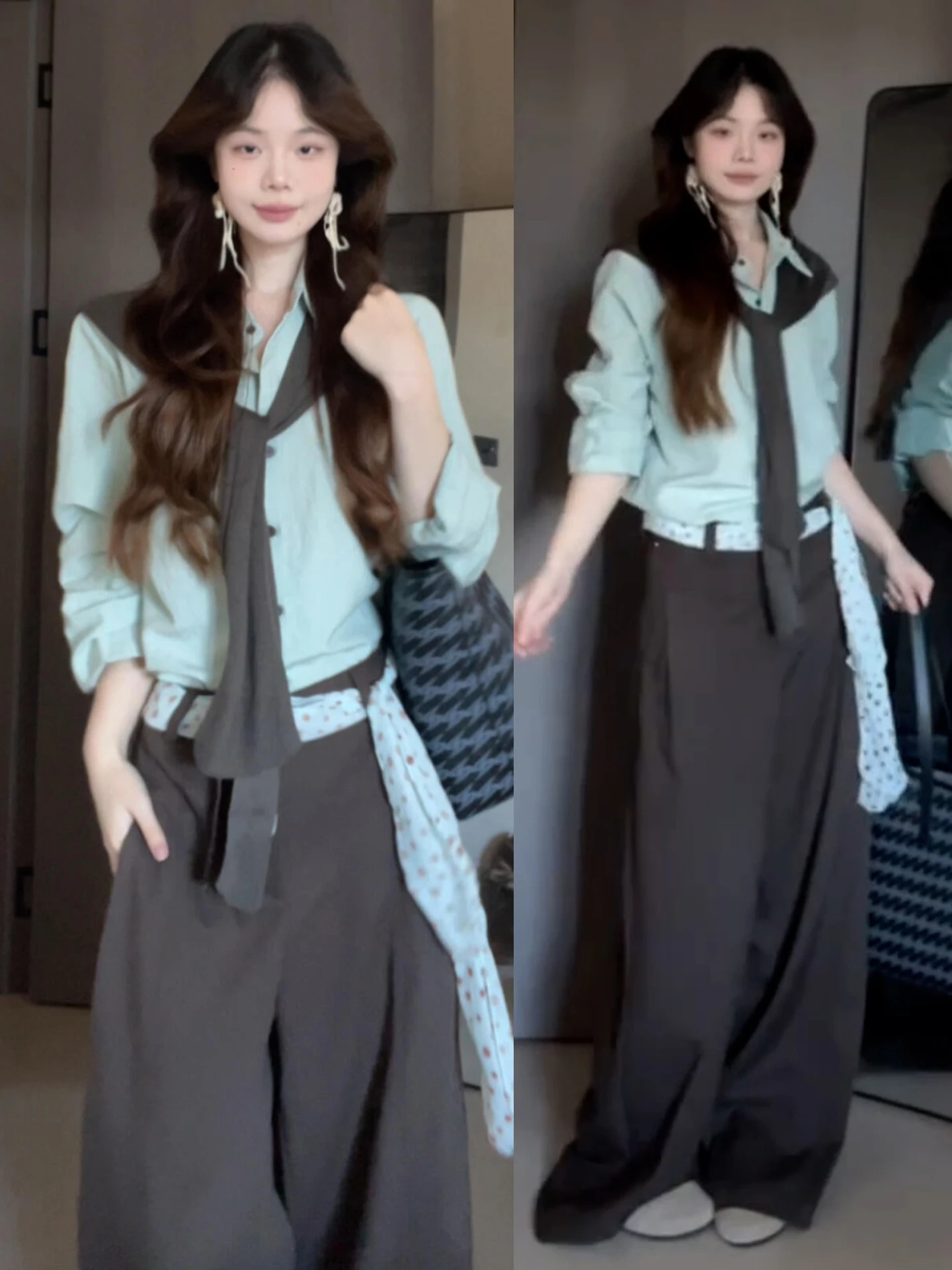 

Новый осенний женский кардиган свободного кроя с длинными рукавами, укороченный, приталенный, универсальный, для любого образа