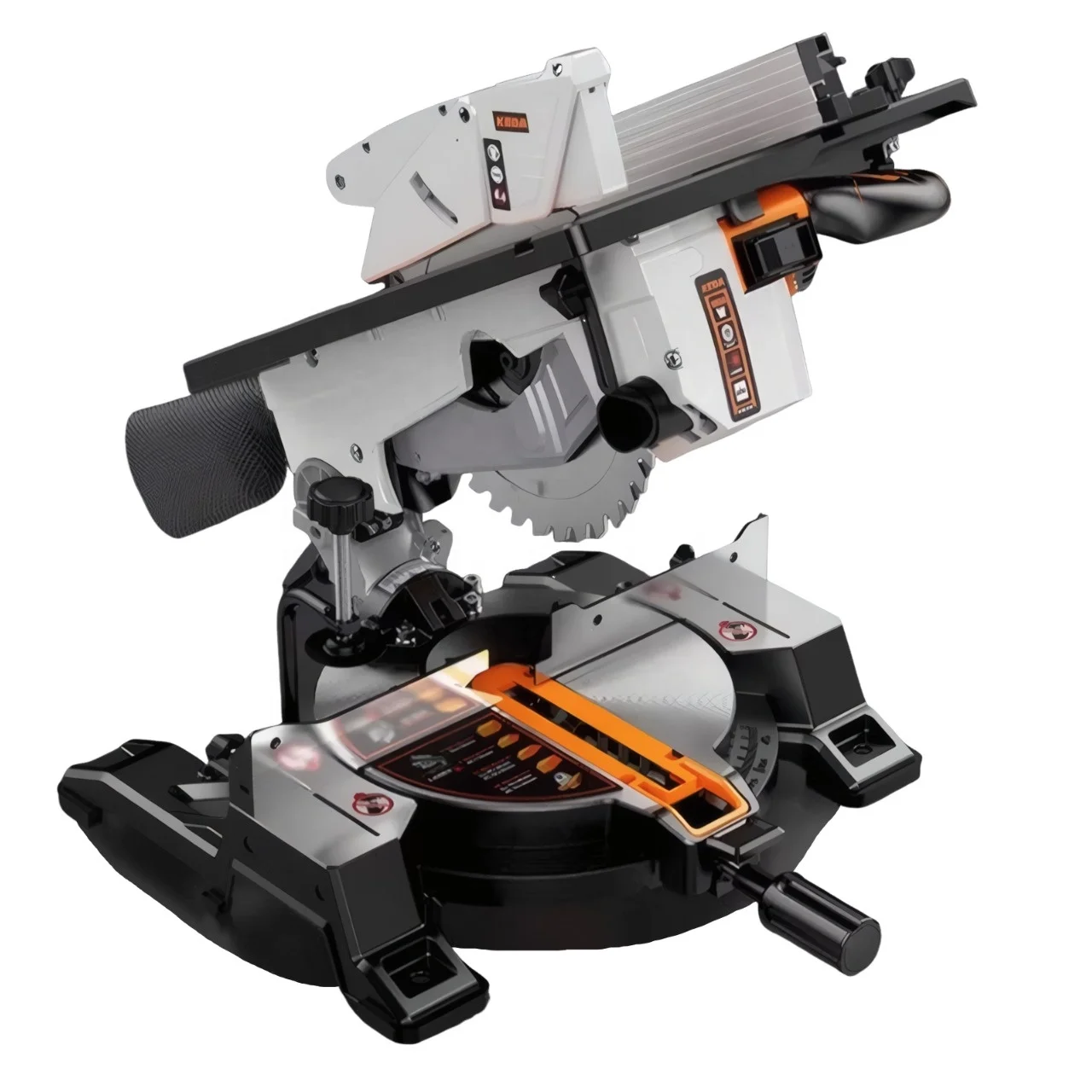 Serra composta KD-1800 Comprimento máximo de corte de 240 mm, dispositivo elétrico de fixação rápida, operação de deriva zero