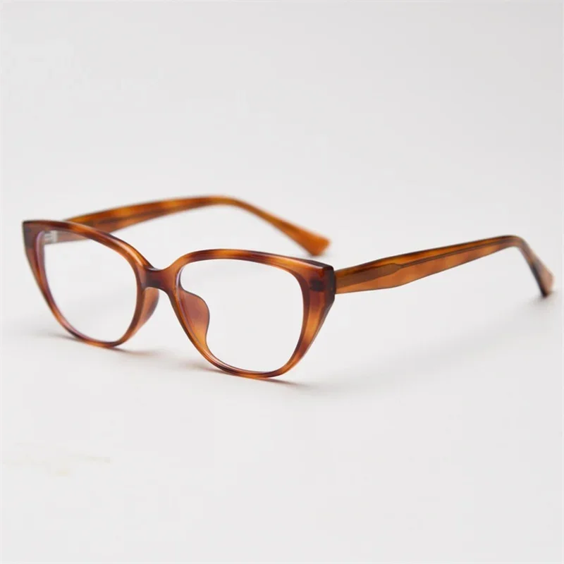 

Chashma Women Eyeglasses Cat Eye Prescription Ready Eyewear TR90 Elegant Optical Glasses Frame Student Teens Myopia Clear Lenses