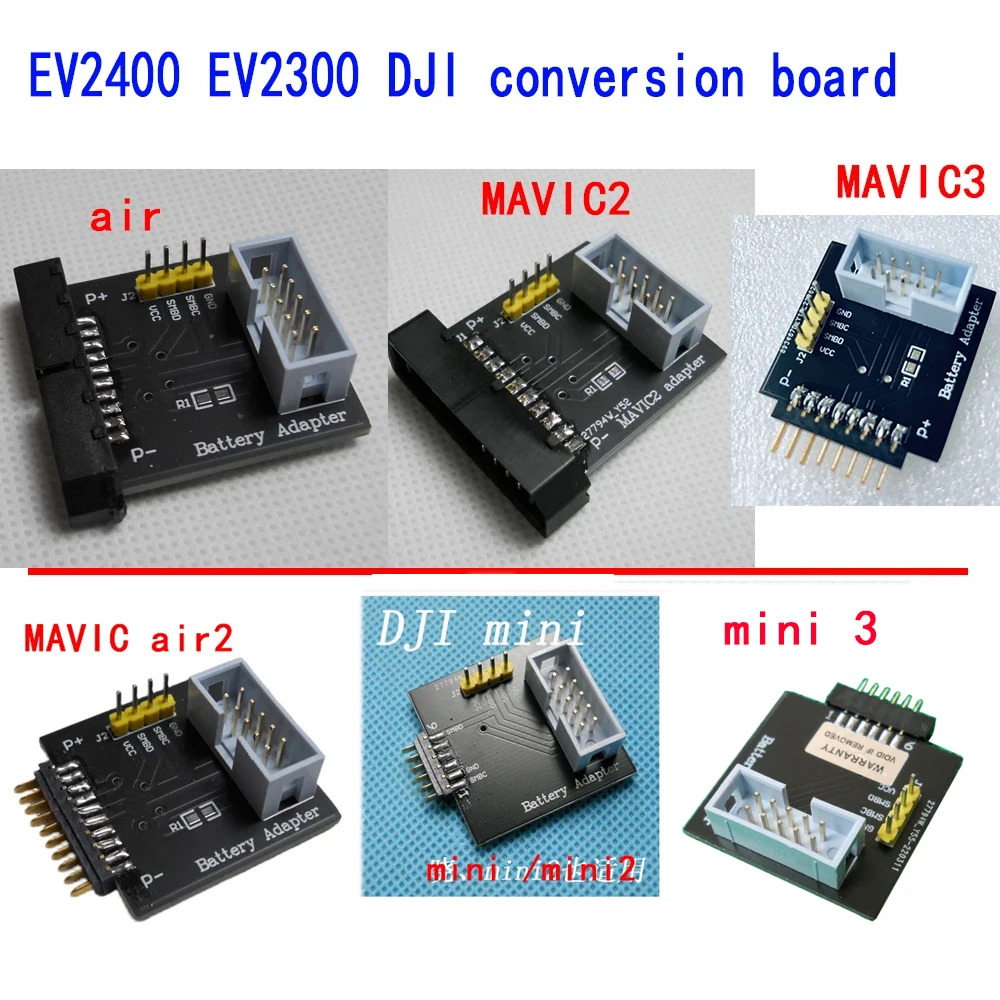 dji-drone-battery-connector-adapterev2400ev2300-air-mavic2-mavic3-mavic-air2-mini-mini2-mini3-board