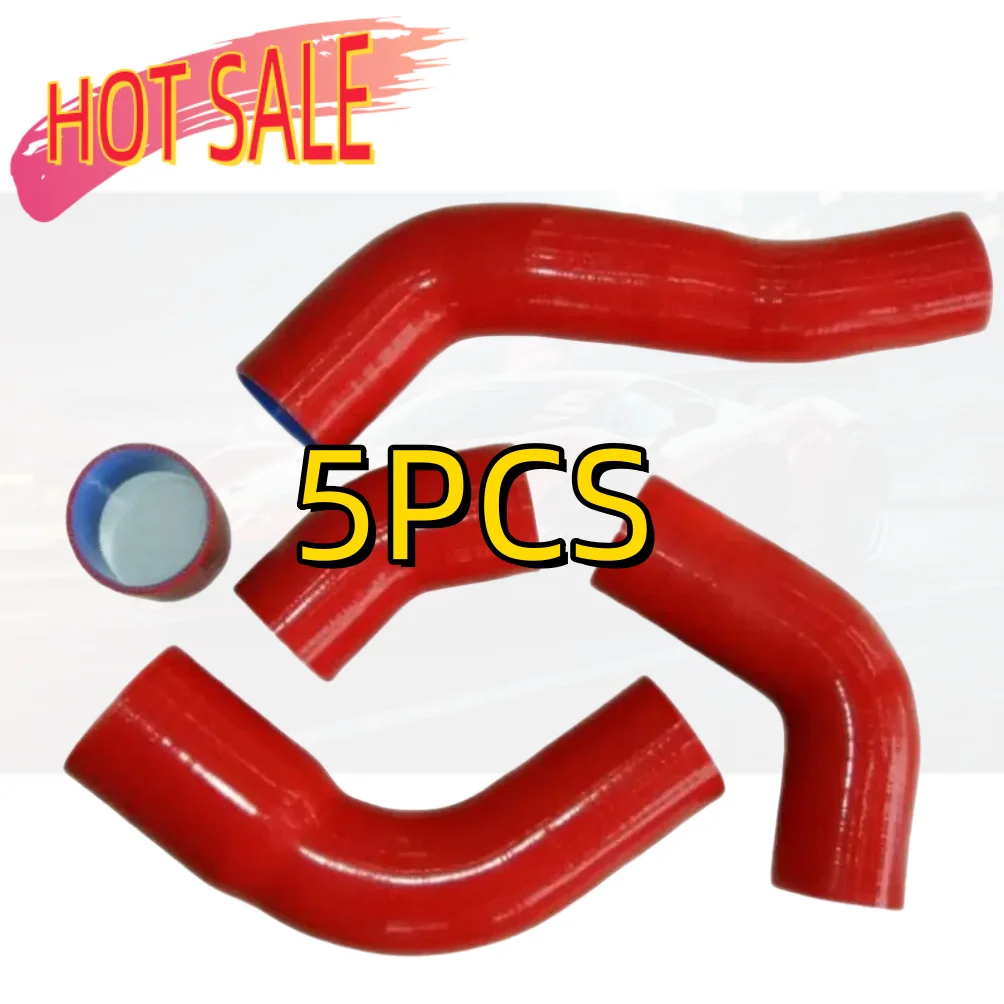 

5PCS Intercooler Turbo Silicone Radiator Hose For TOYOTA Supra JZA80 2JZ FIT 1993-1998 94 95 96 97