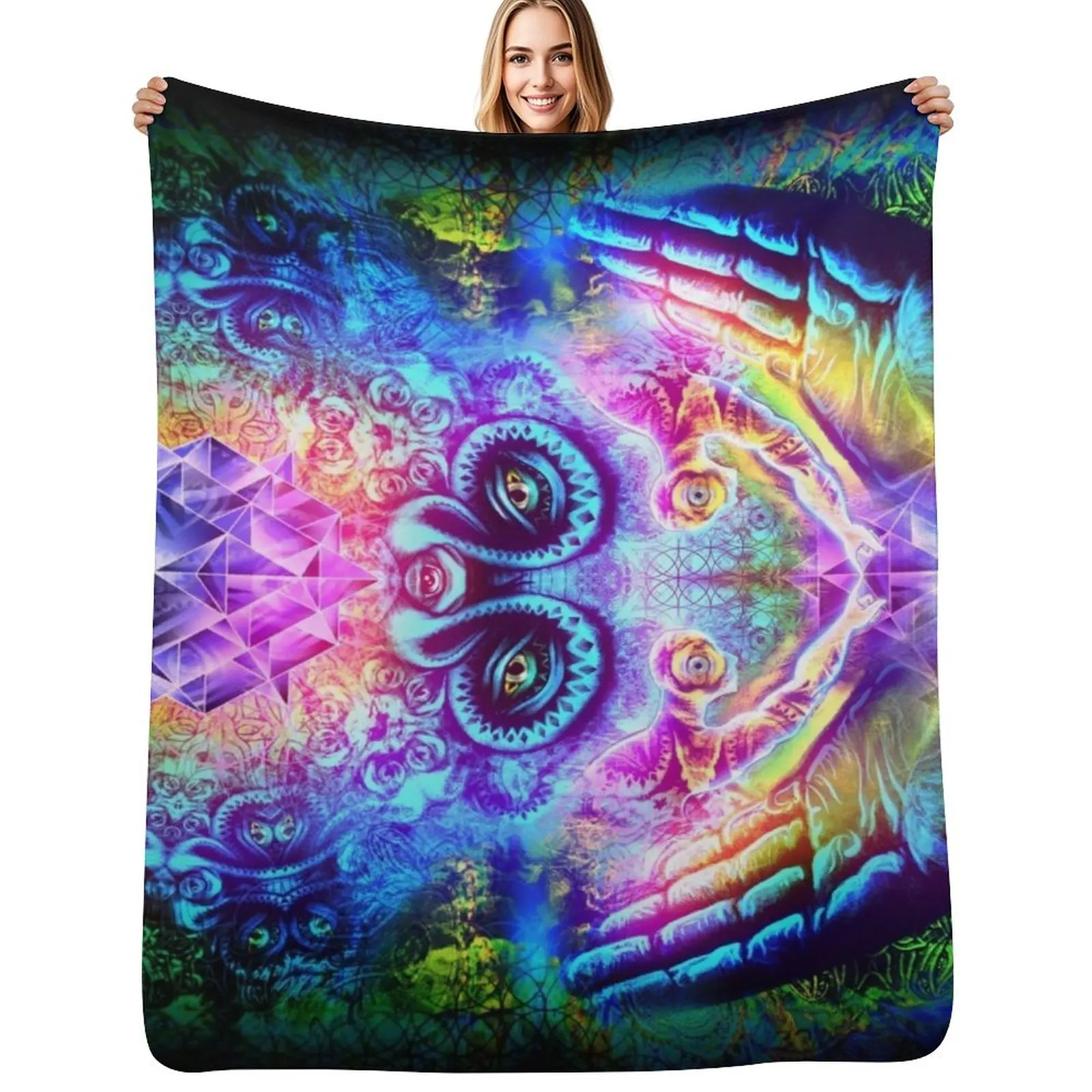 Transition to Butterfly Throw Blanket bed plaid Sofas for babies Weighted Decoratives Tourist Blankets