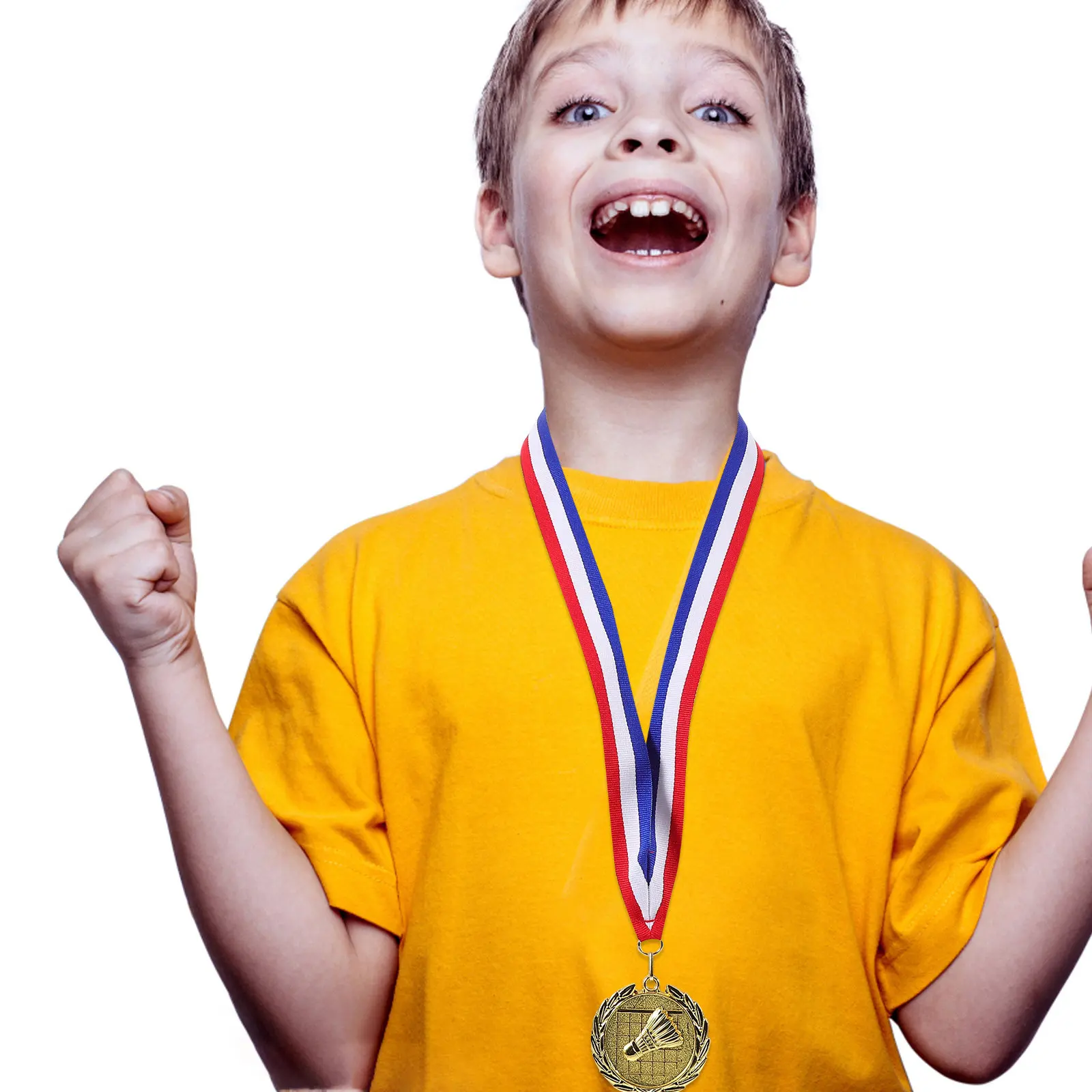 

Элегантные медали для бадминтона, изготовленные с высокой точностью из цинкового сплава, для спортивных соревнований, наград для студентов и школьных мероприятий.