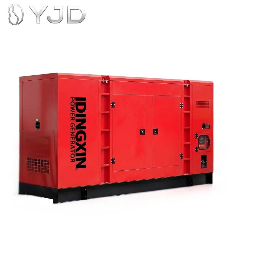 200kW 250kva 300kva Diesel Generator 300kW Silent Diesel Generator Set 3 Phase Heavy Duty Soundproof Industrial Genset with ATS