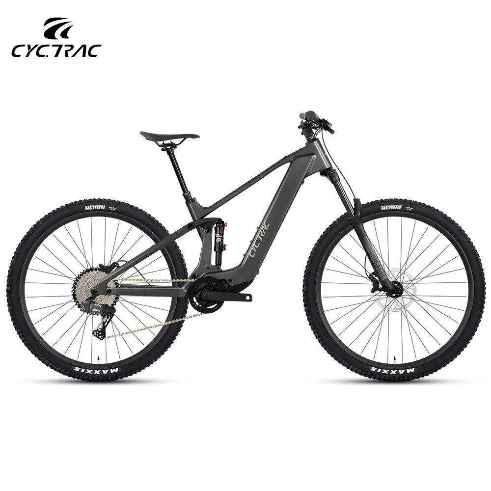 TWITTER new EM19 2rd carbon fiber soft tail electric mountain bike equipped with eight sided medium drive M820-36V20A/48V15A250W