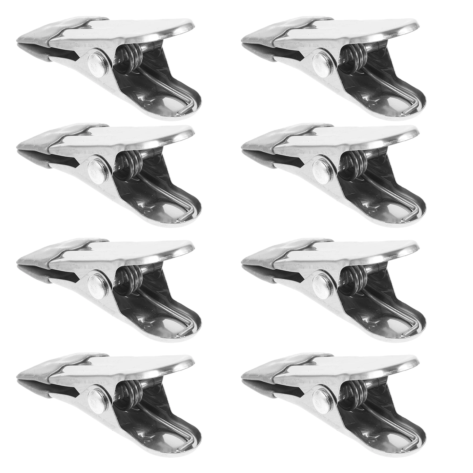 

24pcs Swimming Pool Cover Clamps Metal Windproof Clips For Above Ground Pools Winter Cover Fixed Clamping Clothes Quilts Outdoor