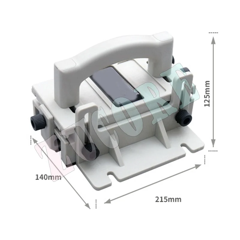Деревообработка 3D безопасная нажимная ручка перевернутая настольная пила гравировальный станок ленточная пила нажимное правило антирежущая настольная пила «сделай сам» нажимное правило
