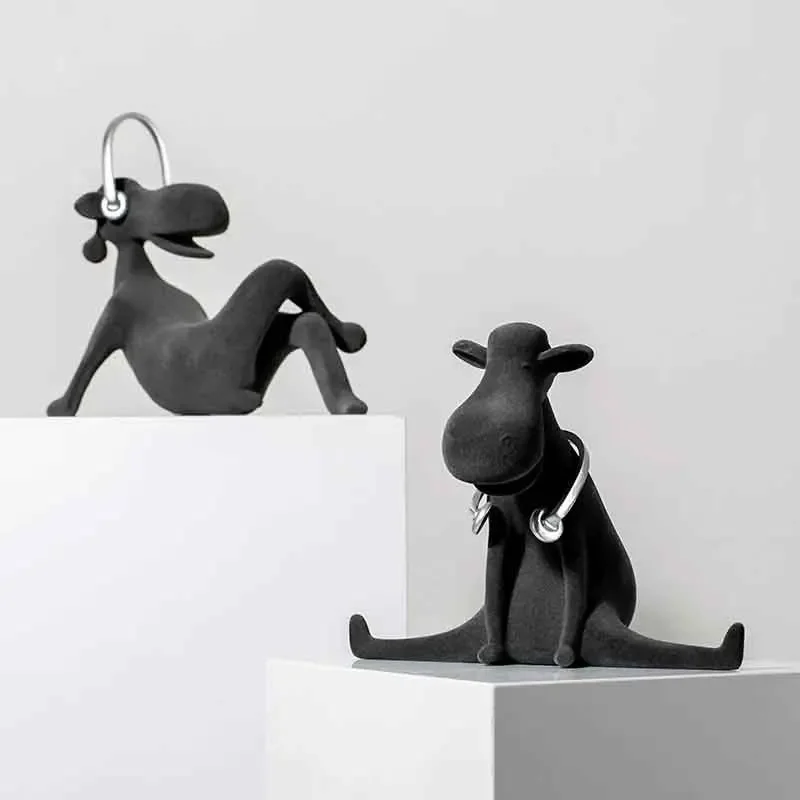 

Plucked Hippopotamus Sculpture,Cartoon Animal Statues,Creative Crafts,Artwork Desktop Decoration,Luxury Gifts,Nordic Room Decor