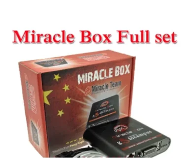 Original Miracle Box Full set Miracle box with Miracle Dongle + UMF All Boot cable