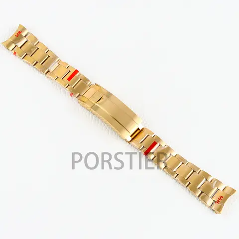 20mm Jubilee Bracelet High Quality Soild Stainless Steel Oyster Watch Strap for datejust gmt yacht submariner NH35 Watch Case