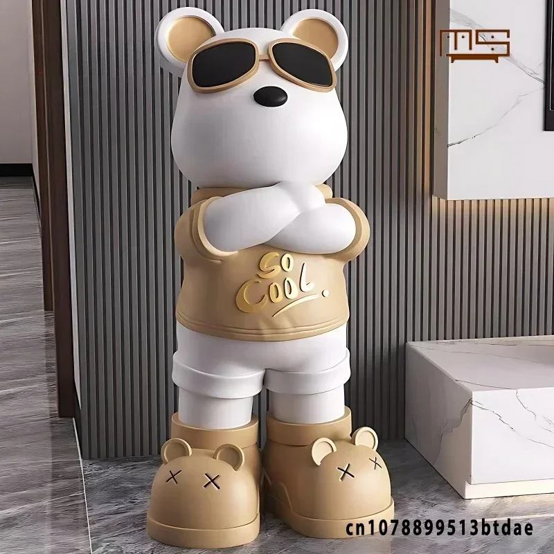 Sunglasses Violent Bear Multifunctional Floor Ornaments, Living Room Piggy Bank Speakers, TV Cabinet Sofa Home Decoration