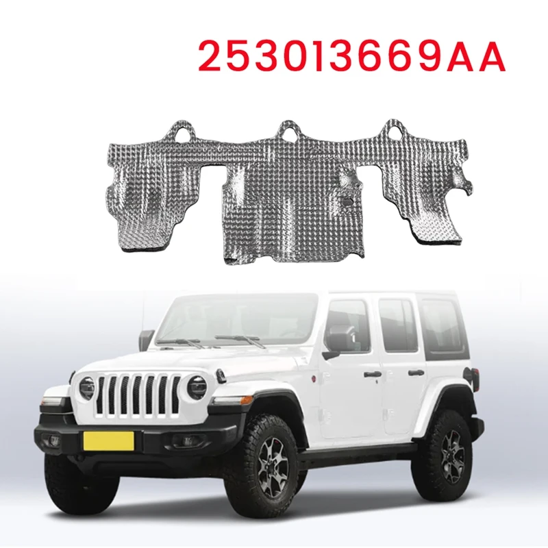 Ternary Heat Insulation Board For Jeep Wrangler Grand Cherokee 2002-2006 Exhaust Manifold Heat Shield 53013669AA