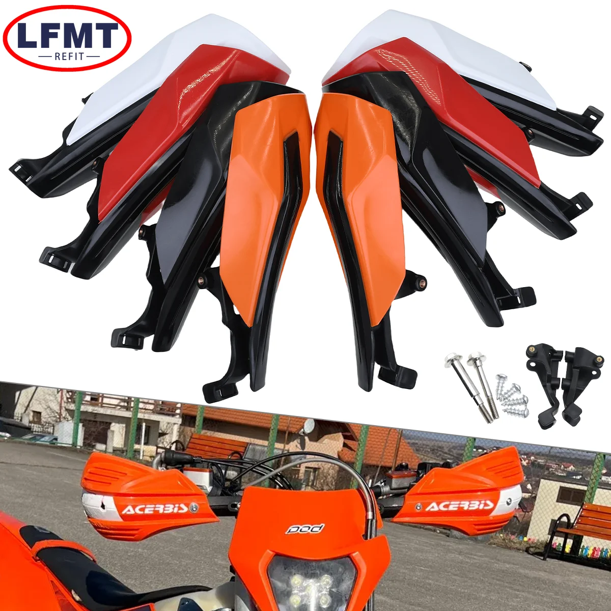 Universal Motorcycle Handguards Handlebar protection For KTM EXC EXC-F SX SX-F XC XC-F XC-W TPI Six Days Motocross Accessories