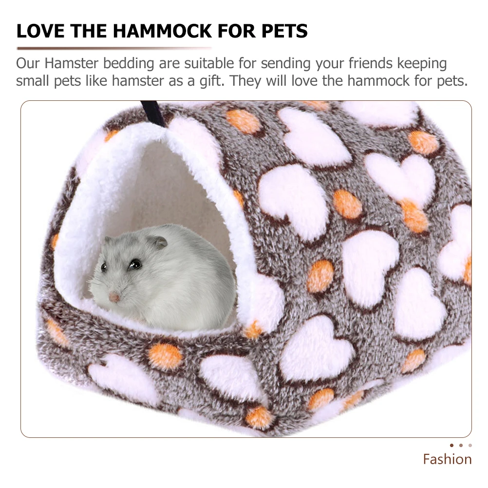 

Hanging Pet Bed House Beds Hamster Warm Nest Accessories Large Hammock for Winter