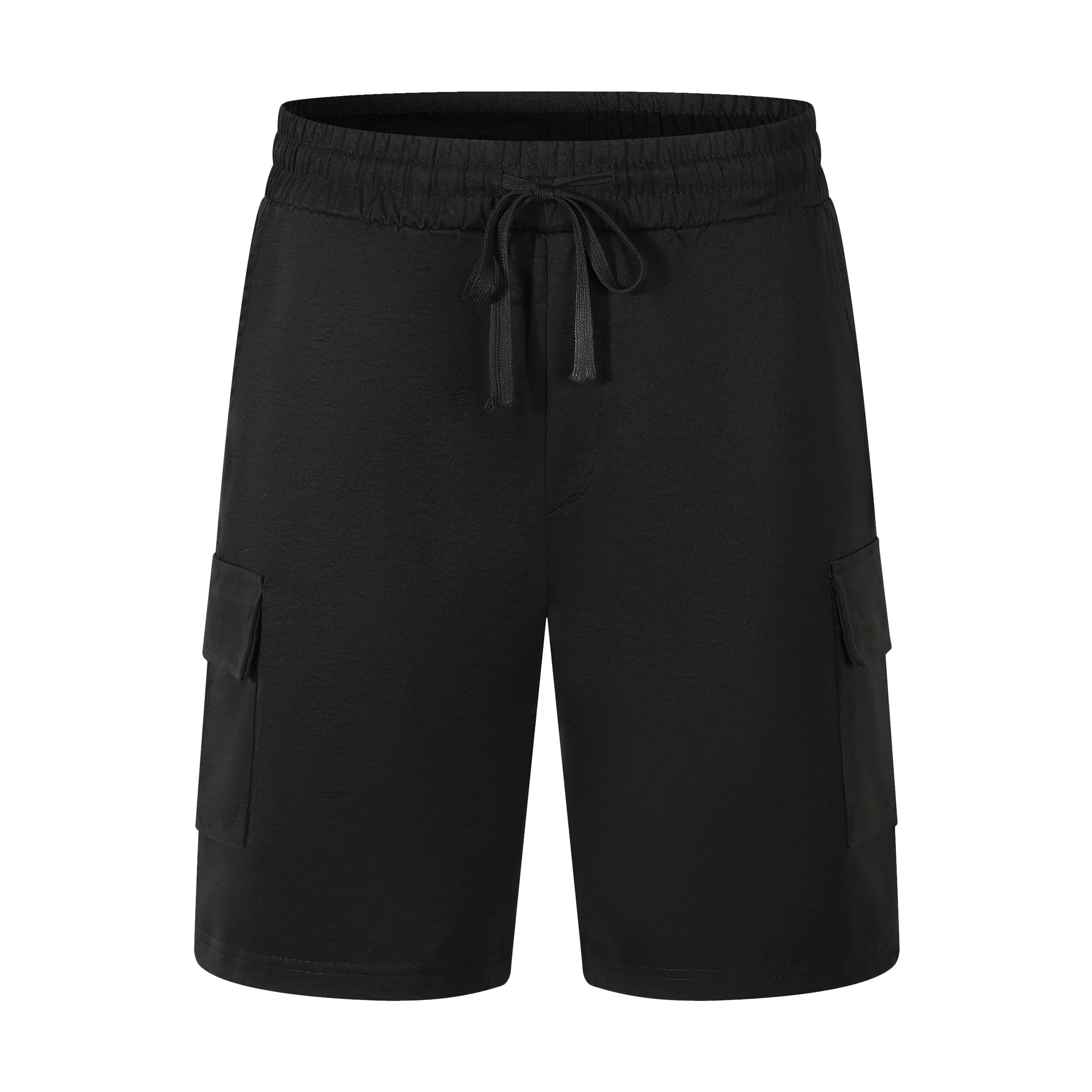 Novos Shorts Masculinos de Verão 2026: Moda Sólida com Múltiplos Bolsos, Leves e Respiráveis para Trabalho, Esportes ao Ar Livre e Lazer na Praia
