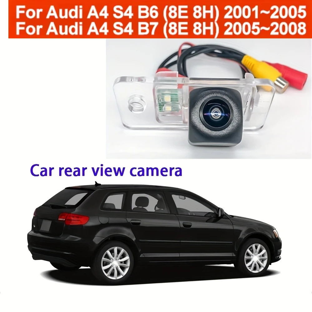Rearview Camera for Audi TT TTS Mk2 Models from 2006 to 2020, Featuring High-Quality Night Vision CCD Technology, Safe Parking