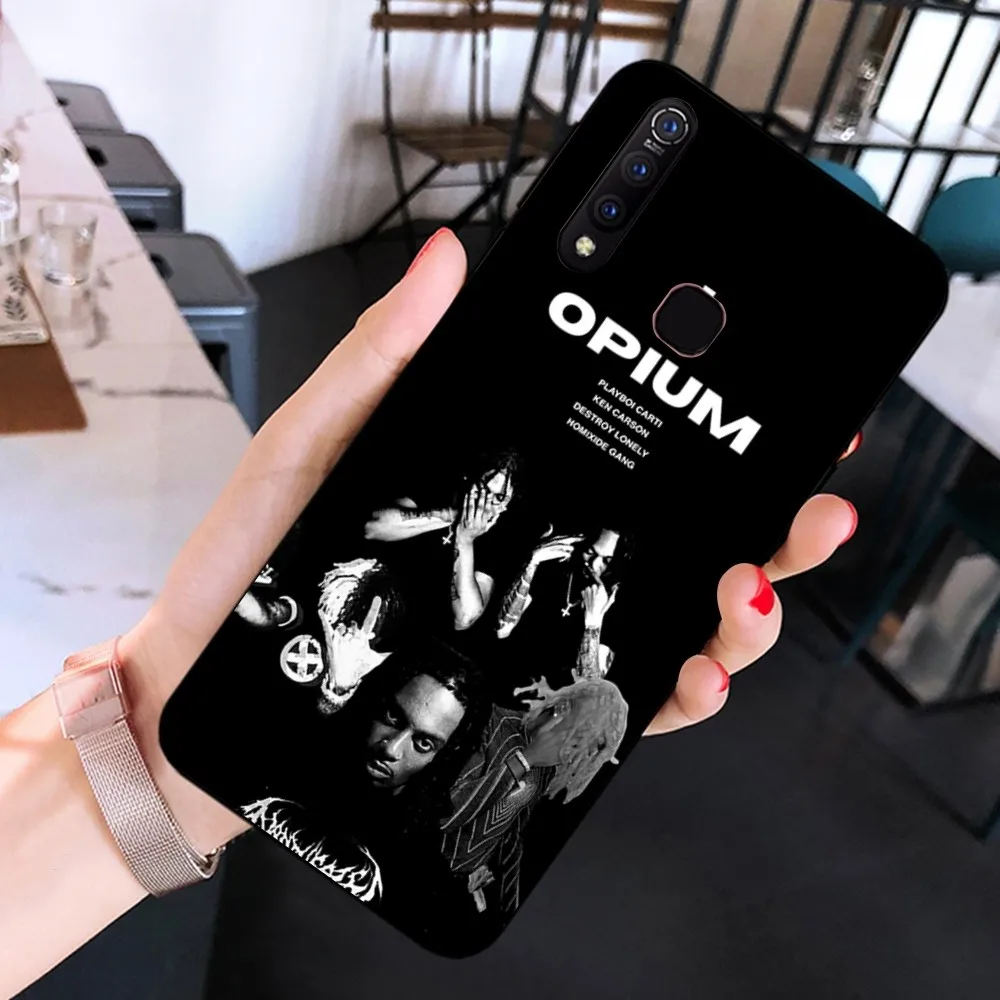 O-Opium Rap Playboi Carti Phone Case For Huawei Y9 6 7 5 Prime Enjoy 7s 7 8 Plus 7a 9e 9plus 8E Lite Psmart Shell