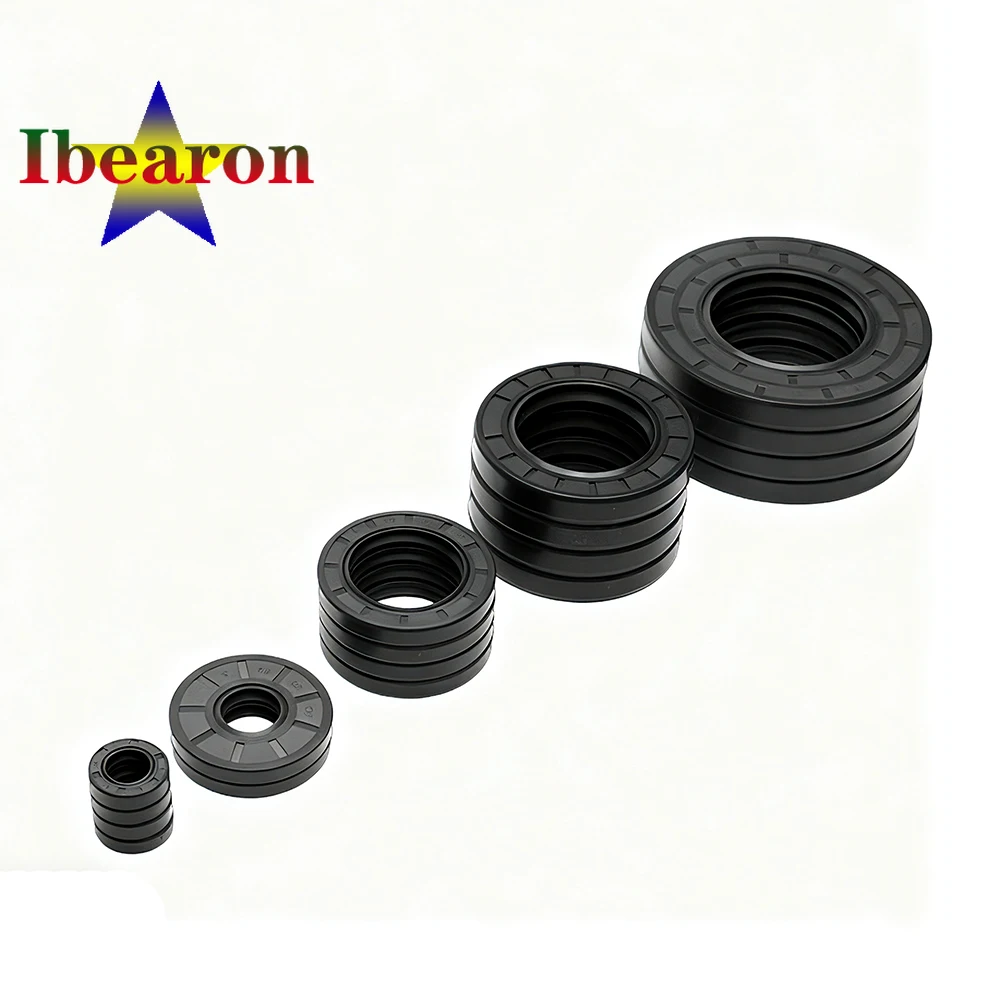 TC Framework Oil Seals | ID 14~17mm | -40°C~120°C NBR Oil-Resistant for General Industrial Rotating Shafts