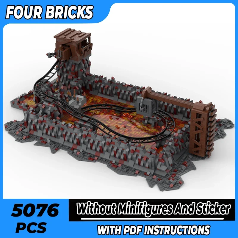 Movie Model Moc Building Bricks Indiana Jones Temple Of Doom Technology Modular Blocks Gifts Christmas Toys DIY Sets Assembly