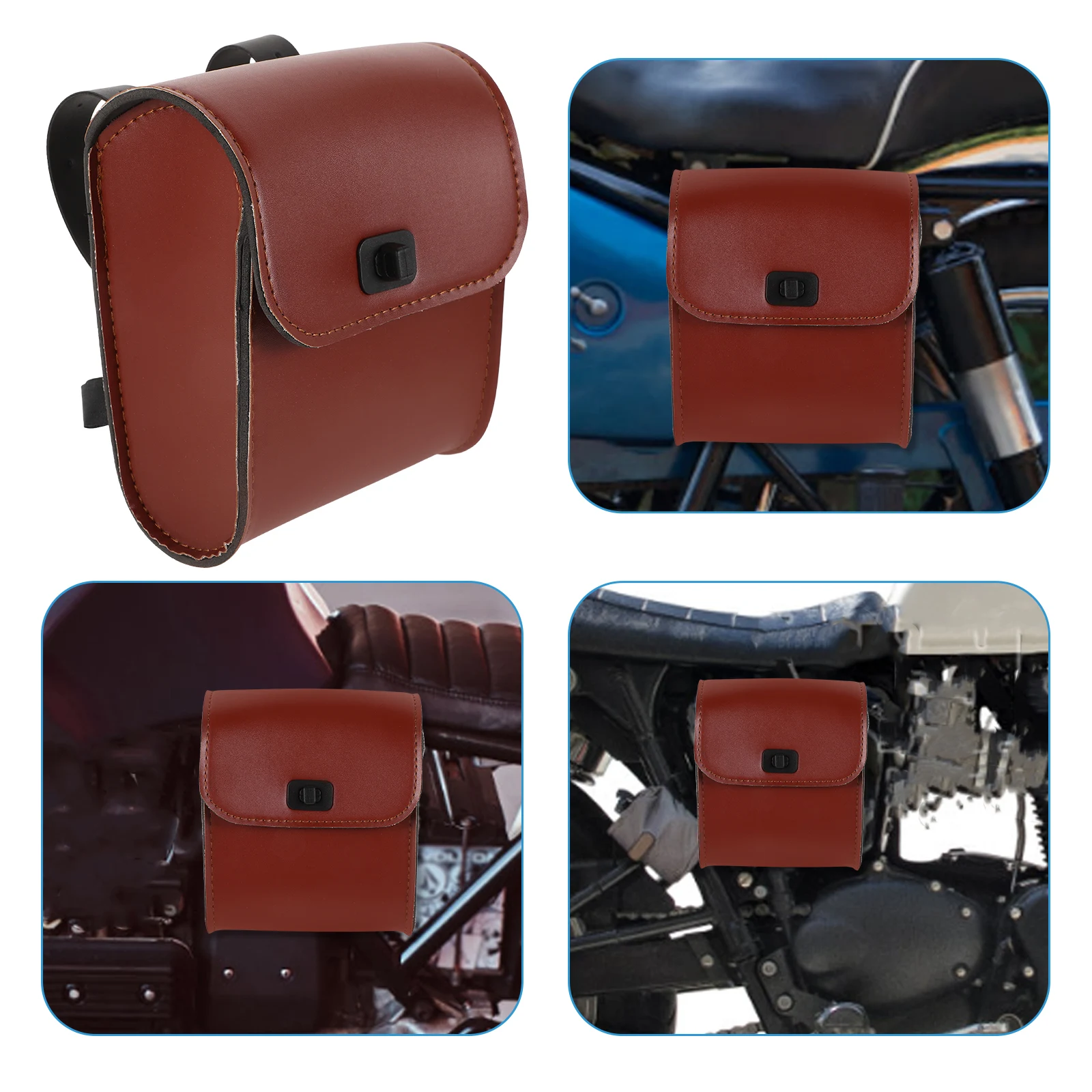 

Waterproof Motorcycle Spacious Durable Storage For Electric Bikes Motorcycles Hanging Installation Tool Organizer Saddle