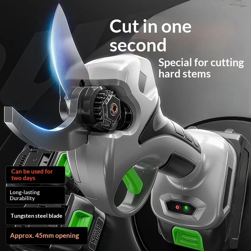 Elektrische Gartenschere Tijeras De Podar A Batería Tijeras De Podar mit Batería Akku-Schälschere Cesoia Eine Batterie pro Potatura USA