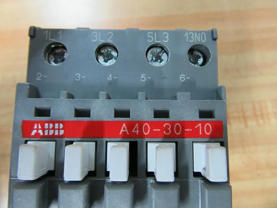 A40-30-10 3P Power Contactor 40A Multi Coil Voltage PLC Cabinet Pack