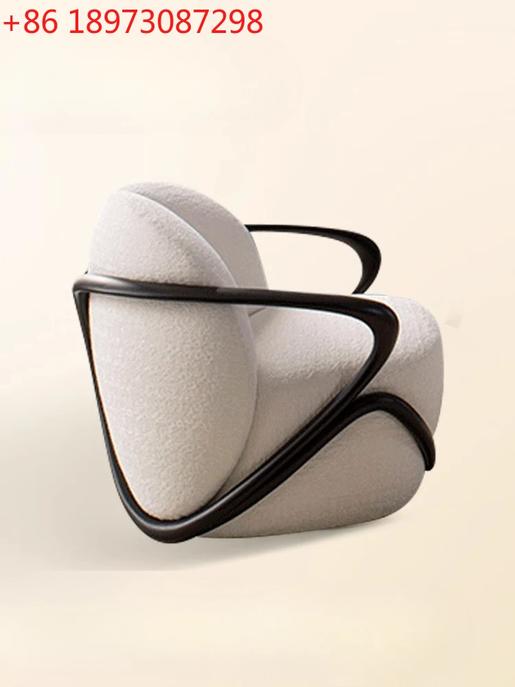 

Минималистичный итальянский повседневный диван-кресло, антикварное кресло для чайной комнаты