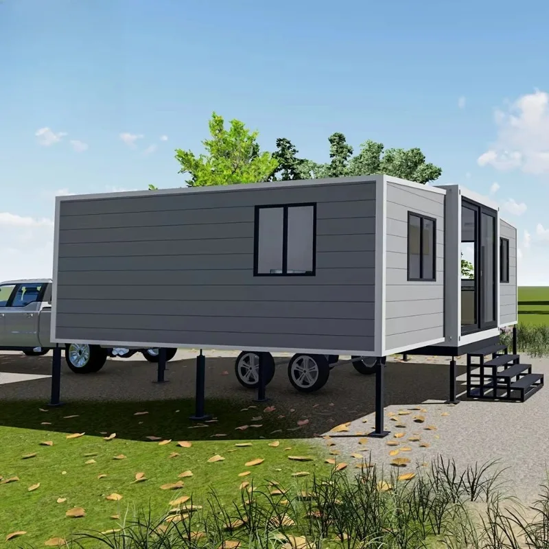 YG Customized 20/40FT Custom Prefabricated Living Expandable Container House 2 3 4 Bedroom Prefab Building Modular Home Casa Mod