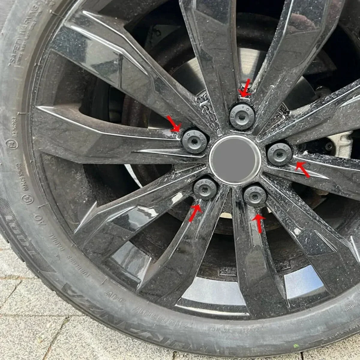 17 مللي متر العالمي سيارة محور عجلات يغطي مكافحة الصدأ قبعات السيارات محور الإطارات غطاء برغي براغي براغي الغبار برهان حامي اكسسوارات السيارات 20 قطعة #2