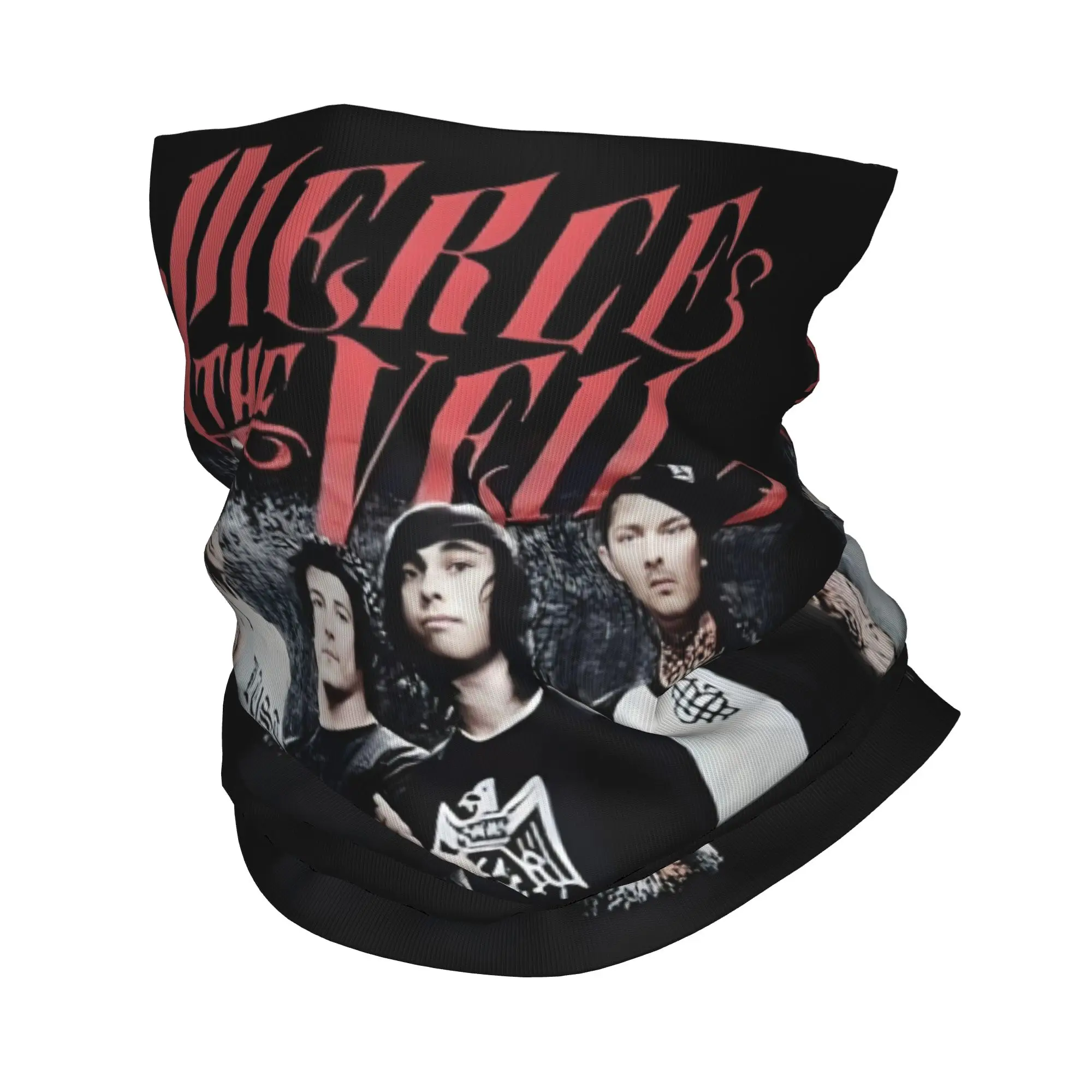 

Пользовательская американская рок-группа Pierce The Veil, бандана, гетры для лыжного кемпинга, женский и мужской шарф, повязка на голову, теплая повязка на голову