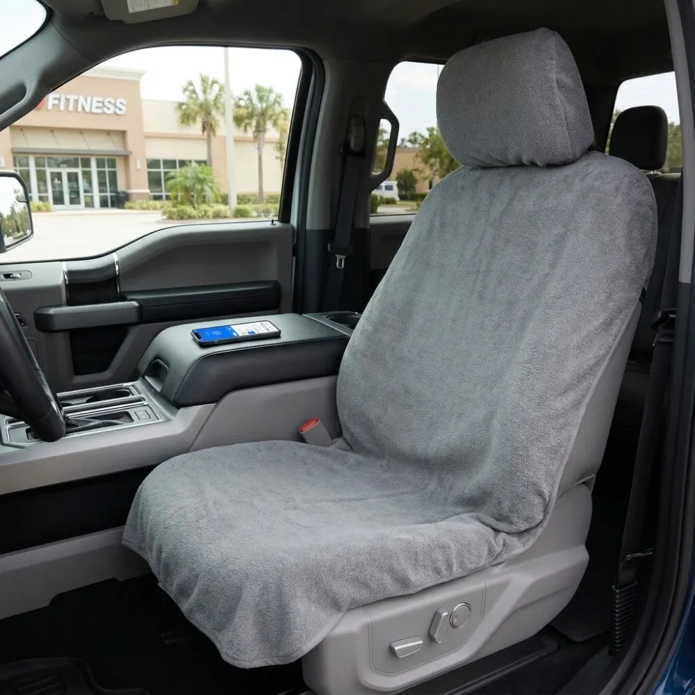 Machine Washable Car Seat Covers Waterproof Sweatproof Seat Protectors Non-Slip Backing Universal Non-Slip Seat Protectors