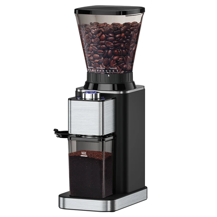 Hot Sale Industrial Commercial Coffee  Espresso Grinder Electric Conical Burr Coffee Grinder Mill Machine