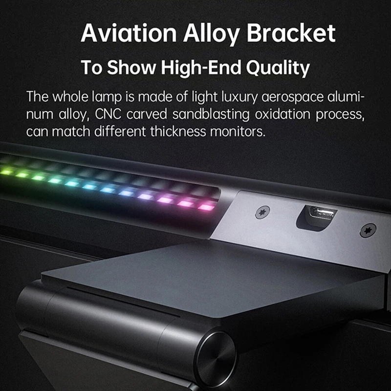 Youpin LYMAX Display Hanging Lamp G1 Musical Rhythm Eyes Protection Desk Lamp PC Computer LED Gaming Monitor Hanging Night Light