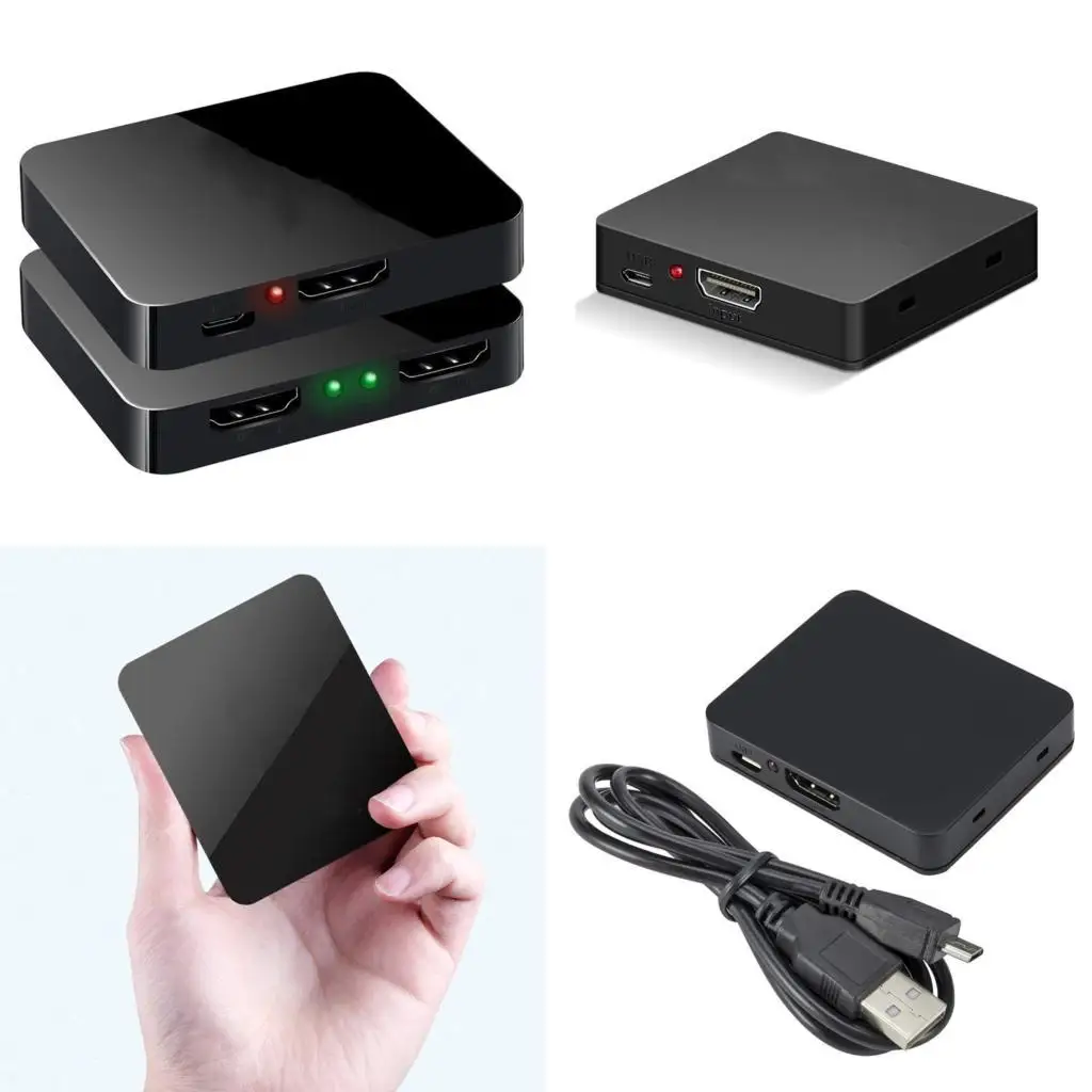 R53C HDTV Splitter 4K 1 في 2 خارج اثنين من محاور العرض مع مزامنة الصوت لتجربة بصرية محسنة #1