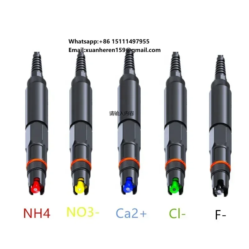 Inline Water Ammonia NH4+ Sensor Use for Fish Farming IoT Monitor Solution