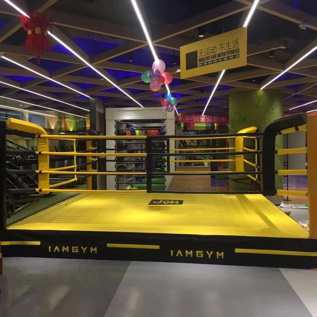 Portable MMA Cage And Boxing Ring Combo With Easy Fold Mechanism For Quick Setup