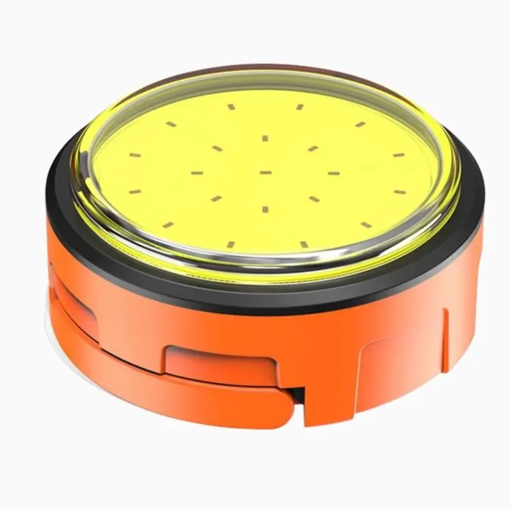 High Power Mini Flashlight Rechargeable with Magnet Base Outdoor Tent Lantern Portable 3 Lighting Modes LED Camping Light