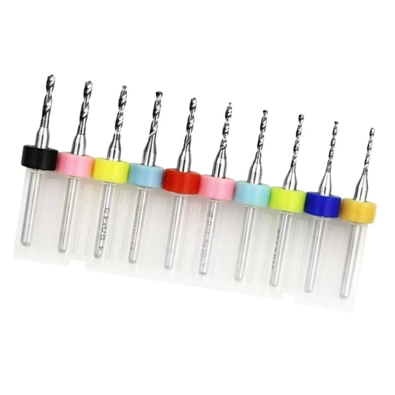 

652F High Wear Resistance PCB Miniature Drill Bits Suitable for High Precise Computer Numerical Control Jewelry Applications
