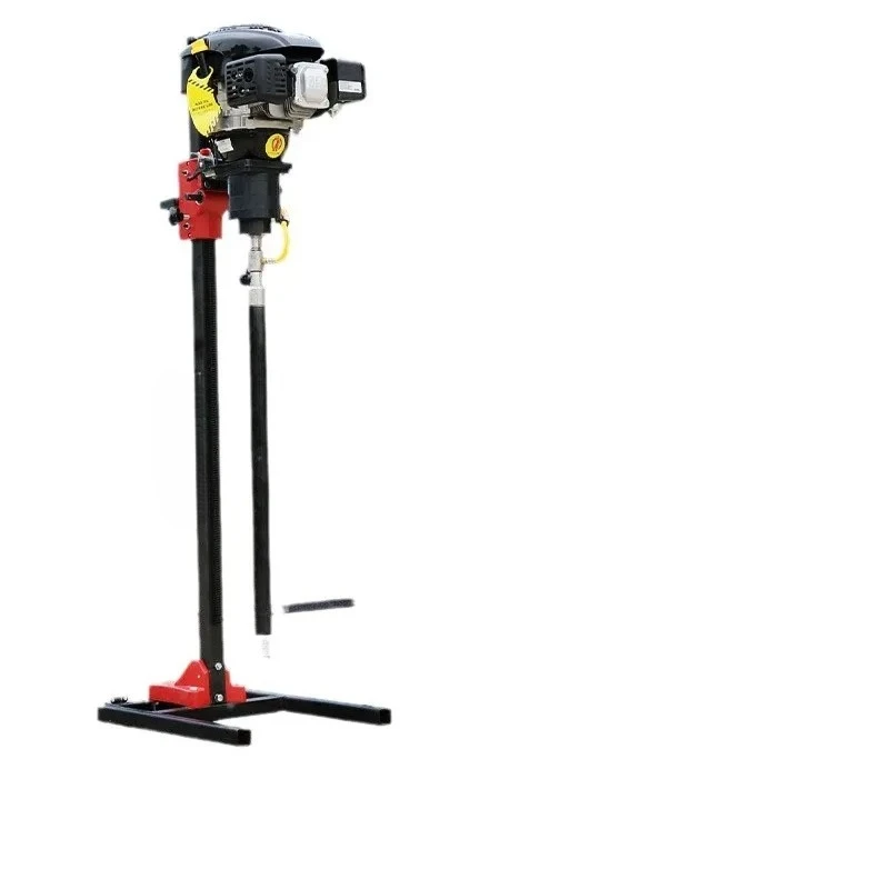 Small geological exploration vertical backpack drilling rig, portable core exploration drilling rig