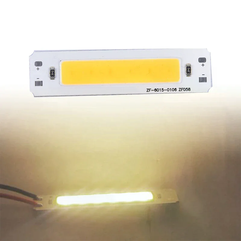 5V COB Chip Bar Light Source 2W Strip Light for DIY USB Table Lamp Panel DIY Craft Lighting