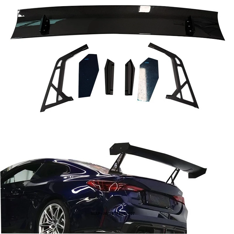 

High Quality RSC Style Dry Carbon Race Wing Rear Spoiler in Stock for F87 M2 F82 M4 for Racing Rear Wing Perfect Fitment