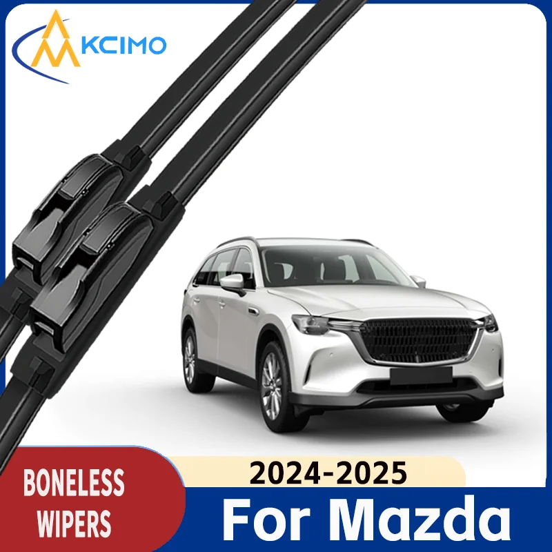 

Premium All Season Beam Wiper Blades Aerodynamic Design for Streak-Free Visibility Set of 2 for Mazda CX-80 KL 2024-2025