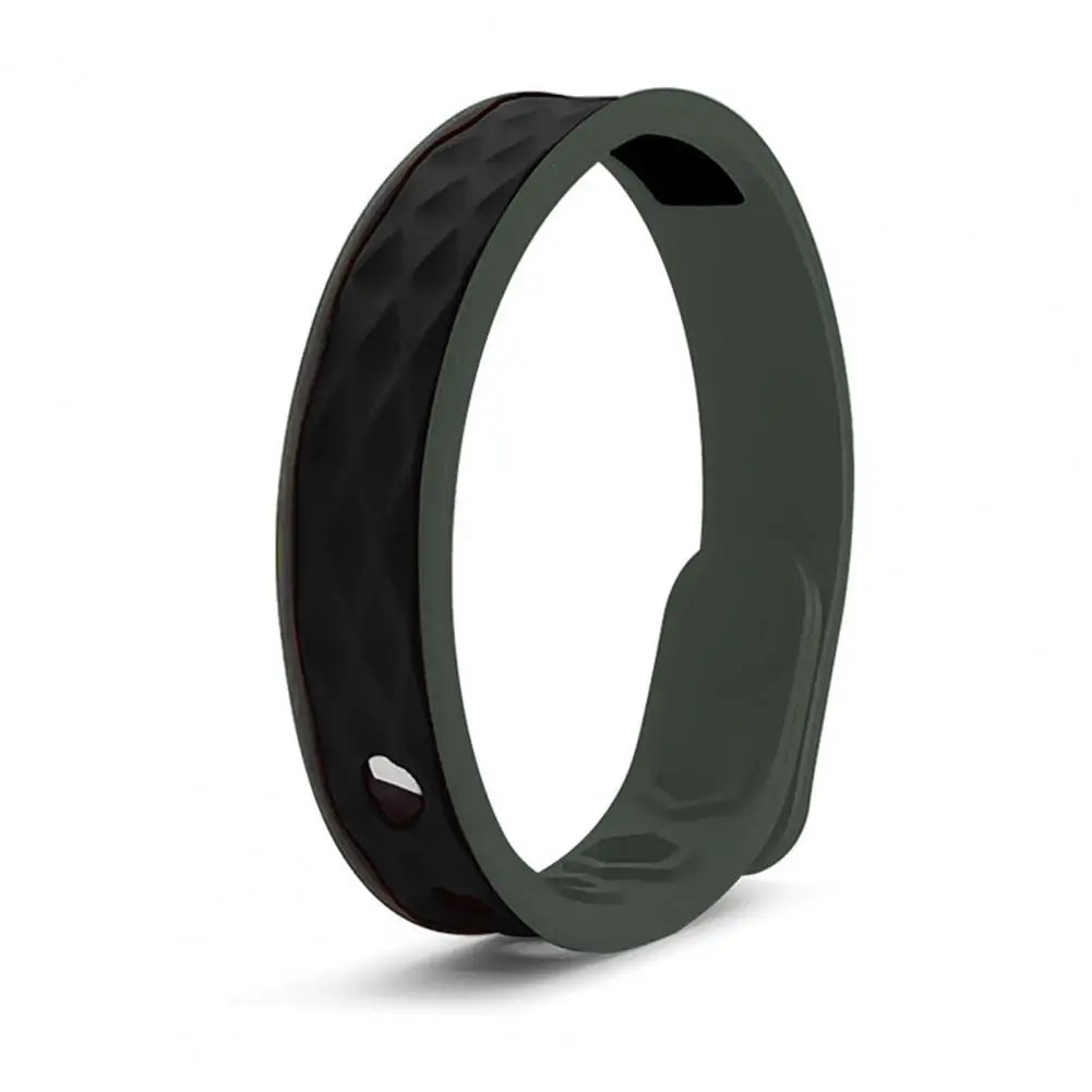 Anti-static Bracelet Anti-static Bangle Anti-static Waterproof Silicone Bracelet for Sports Healthify Negative Ion Sugar for Men