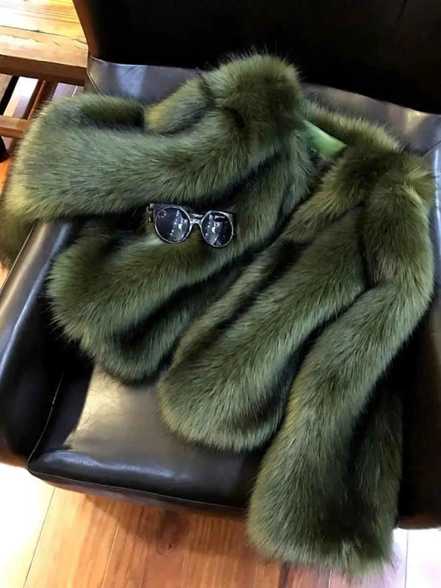2025 Herbst Winter ort Pelzmantel Damen Faion Schlankheitsmantel Lässige Sle Wärme Garantiert Schmeichelhaft auf allen Körper pes