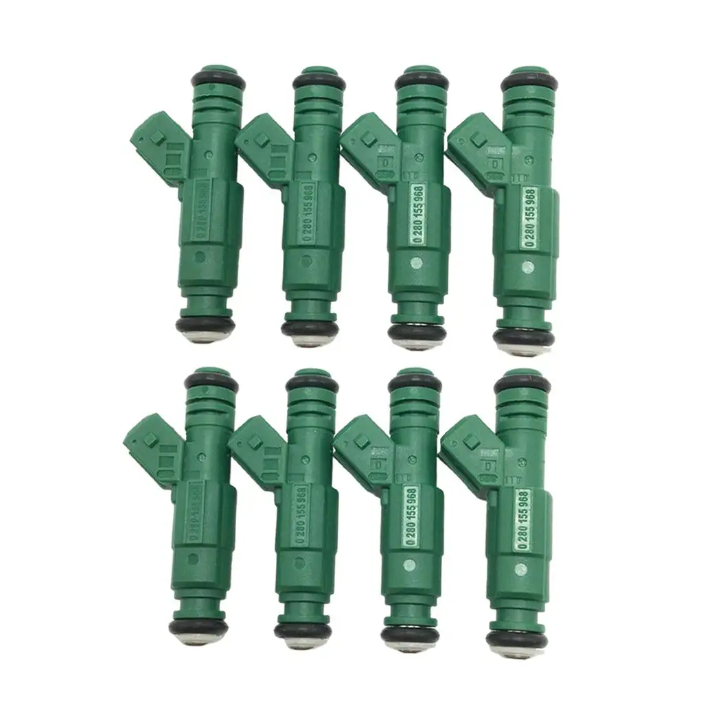 8 PCS Fuel Injector Nozzles Replacement 0280155968 Fits for for 0280150558 93- 9202100 Accessories Parts