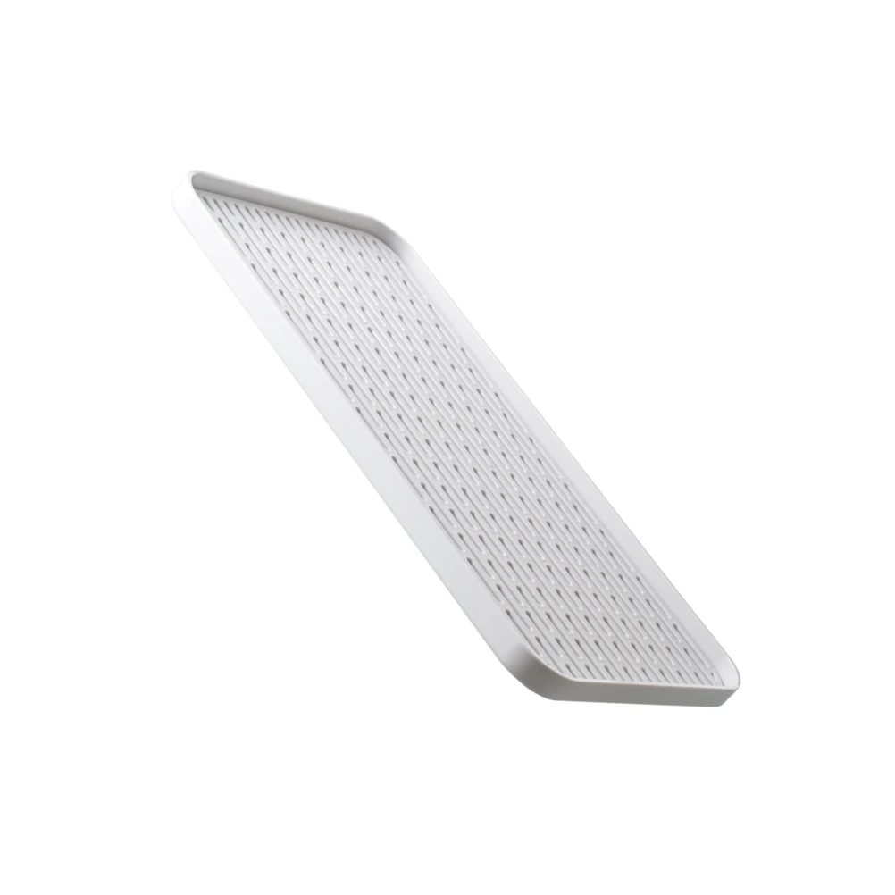 

Creative Double-Deck Draining Tray Fruit Washing Tray Simple Bright Decoration Multi-Purpose Kitchen Draining Basket