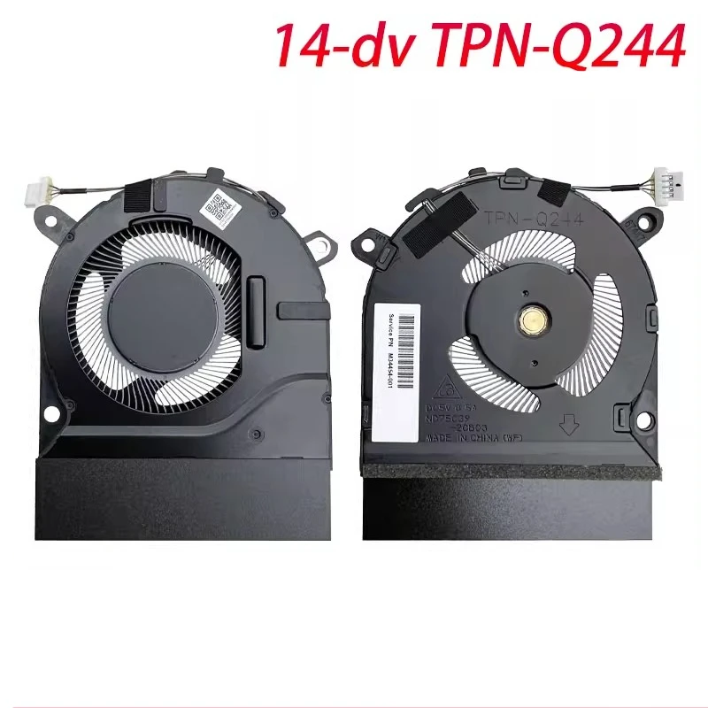 

New Laptop Discrete Graphics Card CPU Fan for HP Pavilion Star 14-DV TPN-Q244 Series Fan