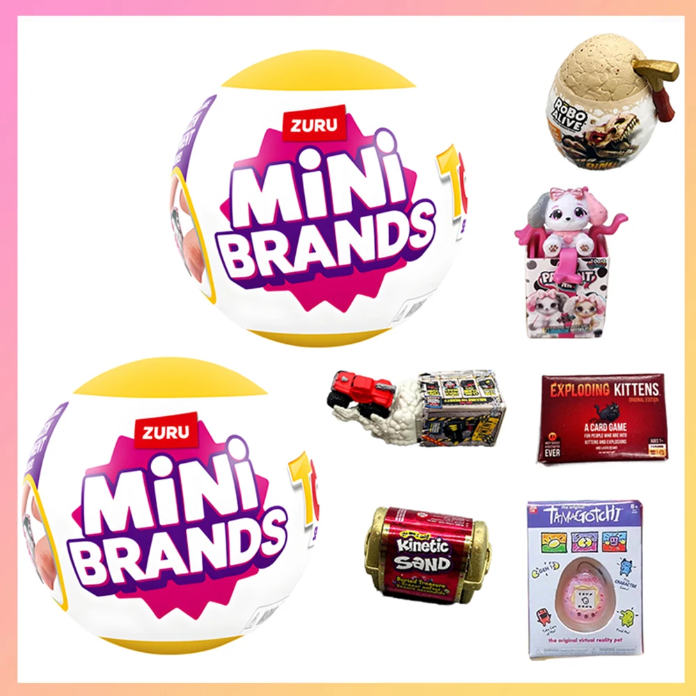 Zuru مفاجأة لعبة صغيرة الماركات Kawaii صندوق الغموض صندوق أعمى الشكل صندوق غامض ألعاب مصغرة صغيرة للفتيات متجر الألعاب الأصلي