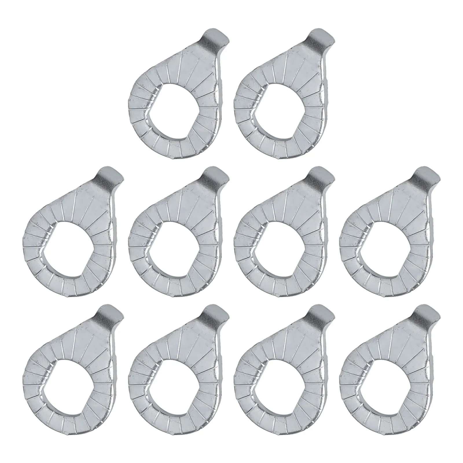 AliExpress TOOPRE 10 Pcs Bike Nut Hub Bikes Wheel Washers Kit Fixed Safety Flange Cycling Fasten-Tools E-bike Bicycle Accessories Washer M8/M10