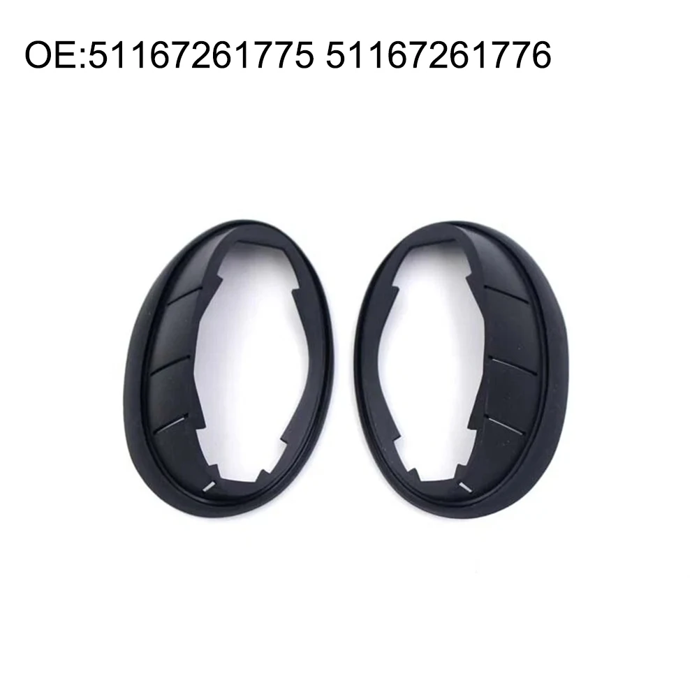 Mirror Repair Kit Mirror Housing Gasket For Automotive Repair High-quality Rubber Construction Tight Seal Prevents Movement